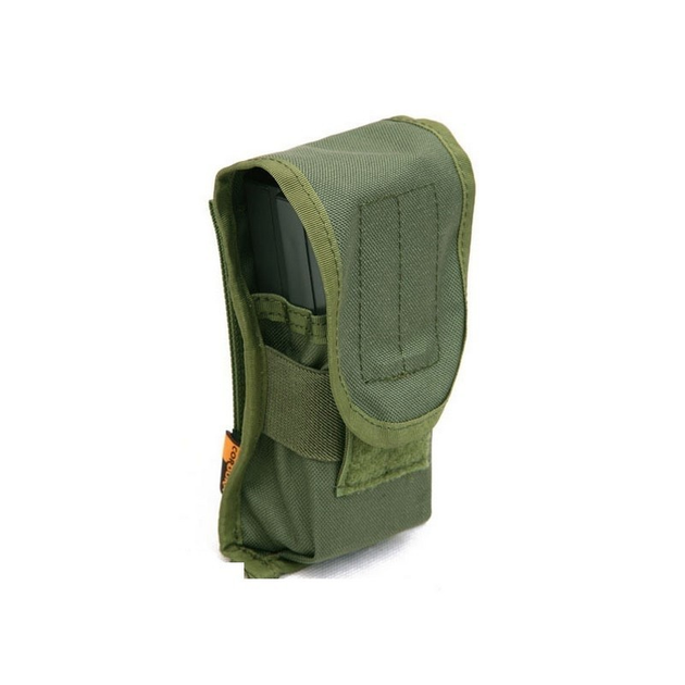 Підсумок Pantac Molle SpecOps Single M16 Dual-Mag Pouch PH-C829, Cordura Ranger Green - зображення 1