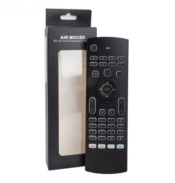 Аэромышь-аэропульт MX3 с клавиатурой, микрофоном и подсветкой - изображение 4