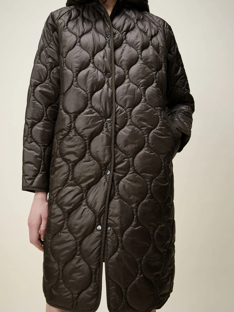 クロネコ Дутая куртка из эко кожи Zara черный M 2969/280/800