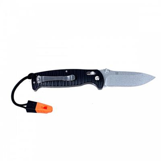 Нож Ganzo G7412P-WS черный (G7412P-BK-WS) - изображение 2