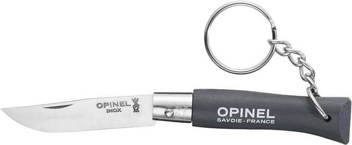 Ніж Opinel Keychain №2 Inox сірий 2046565 - зображення 1