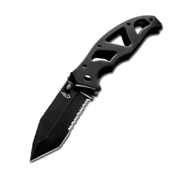 Ніж докладний Gerber Paraframe 2 Tanto Clip Folding Knife блістер пряме-серейторе лезо - зображення 1