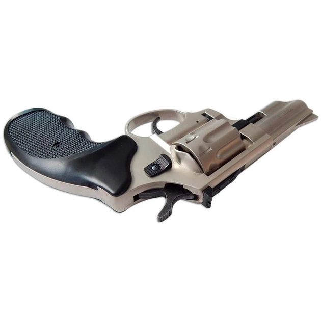 Револьвер PROFI-4.5" під набої Флобера сатин/пластик калібр 4мм - зображення 1