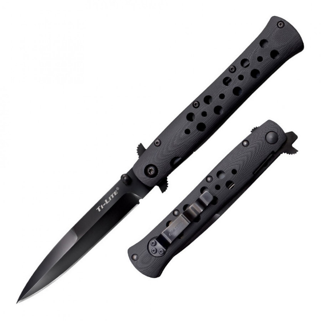 Ніж складний Cold Steel Ti-Lite 4 ", XHP, G10 (26AGST) - изображение 1