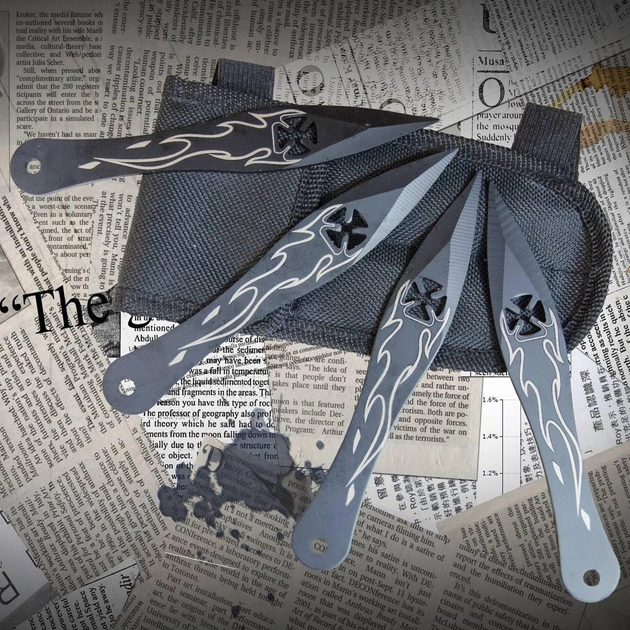 Набор Метательных Ножей 31791 (4Шт) 35Гр - изображение 1