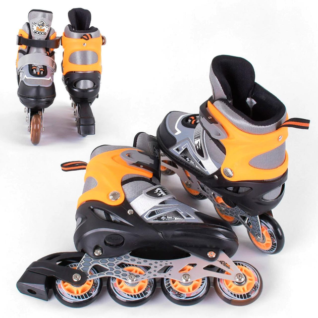 Детские ролики с мягким ботинком и регулировкой размера 6202 S Best ...