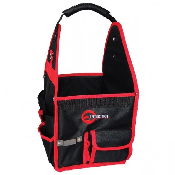 Сумка для инструментов 29 карманов 230 мм x 230 мм x 230 мм INTERTOOL BX-9008 - Фото 1 Сумка для инструментов 29 карманов 230 мм x 230 мм x 230 мм INTERTOOL BX-9008 - изображение 1