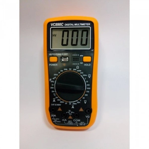 Мультиметр Digital Ut890C Цифровой Мультиметр Тестер - Фото 2 Мультиметр Digital Ut890C Цифровой Мультиметр Тестер - изображение 2