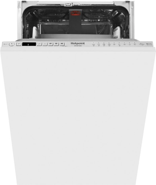 Акція на Вбудована посудомийна машина HOTPOINT ARISTON HSIO 3O35 WFE від Rozetka