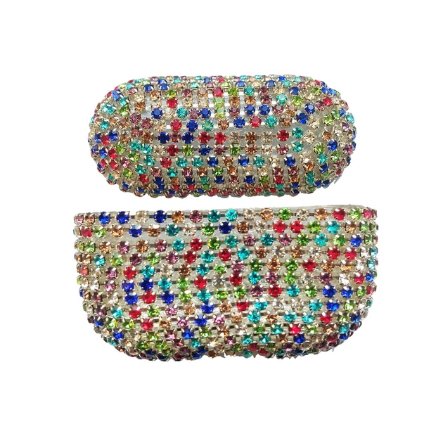 Чехол кейс для наушников Apple AirPods Pro Diamond Mix Color Б/В (89082y) - Фото 1 Чехол кейс для наушников Apple AirPods Pro Diamond Mix Color Б/В (89082y) - изображение 1