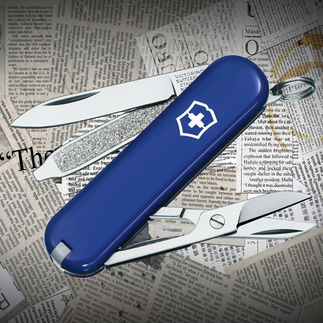 Швейцарский Многофункциональный Нож Victorinox 0.6223.2 Classic Blue - изображение 1