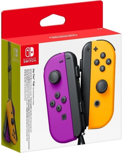 Контроллеры Nintendo Joy-Con Pair Neon Purple / Neon Orange - изображение 2