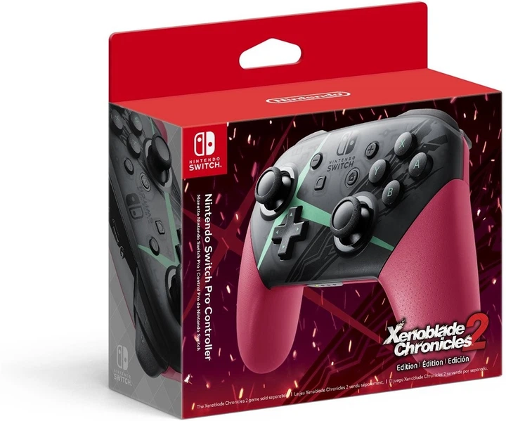 Беспроводной геймпад Nintendo Switch Pro Controller Xenoblade Chronicles 2 Edition - изображение 4
