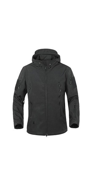 Куртка мужская SoftShell Черный M - изображение 1