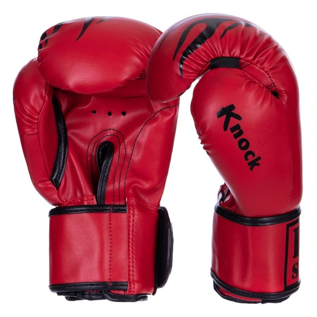 Перчатки для бокса и единоборств LEV 2958 Red-Black 12 унций - Фото 2 Перчатки для бокса и единоборств LEV 2958 Red-Black 12 унций - изображение 2