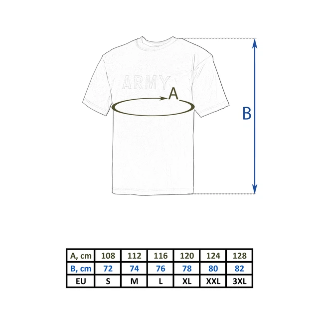 Футболка T-shirt MFH Army, Shadow Grey, 2XL - зображення 3