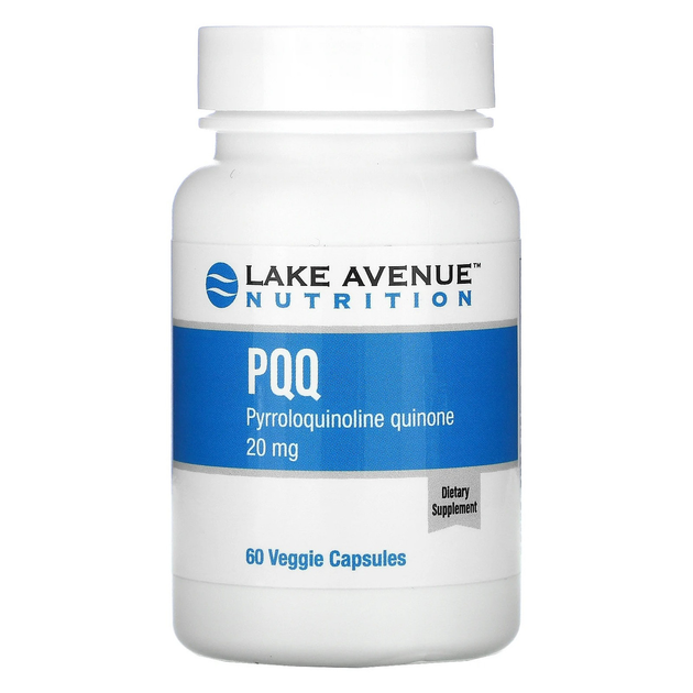 Пирролохинолинхинон Lake Avenue Nutrition PQQ 20 мг для поддержки ...