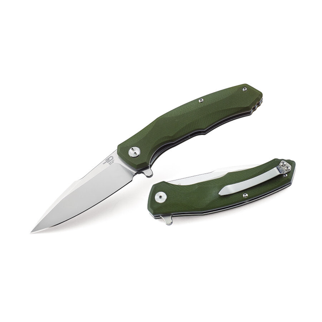 Нож складной Bestech Knife WARWOLF Army green (BG04B) - изображение 1