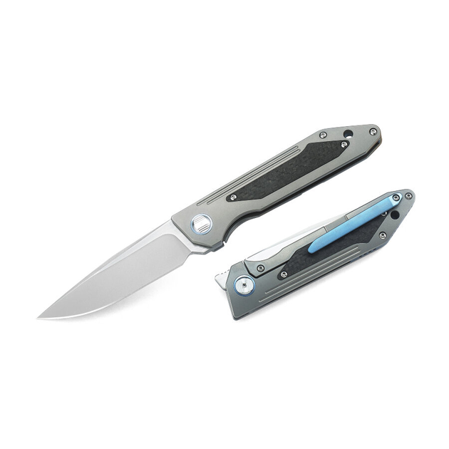 Складной нож Bestech Knife SHINKANSEN Grey (BT1803A) - изображение 1