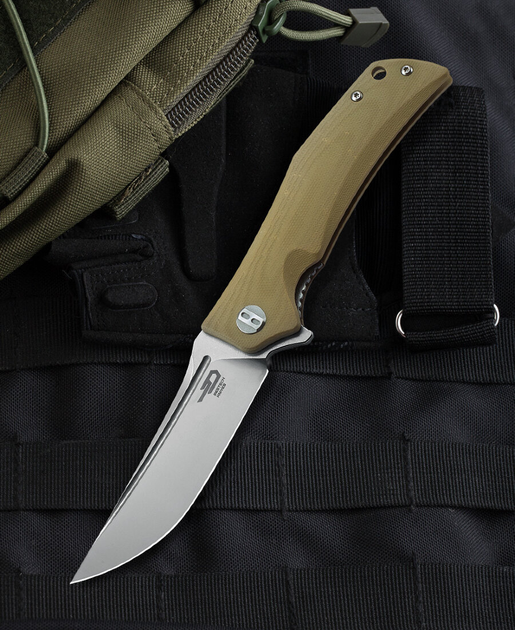 Нож складной Bestech Knife SIMITAR Beige (BG05C-1) - изображение 2