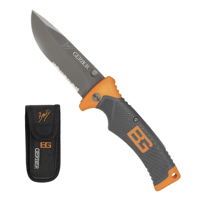 Ніж складаний Gerber Bear Grylls Folding Sheath Knife (31-000752) - зображення 2