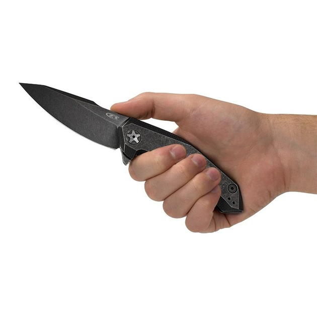 Нож Zero Tolerance KVT, titanium blackwash, 0095BW - изображение 2