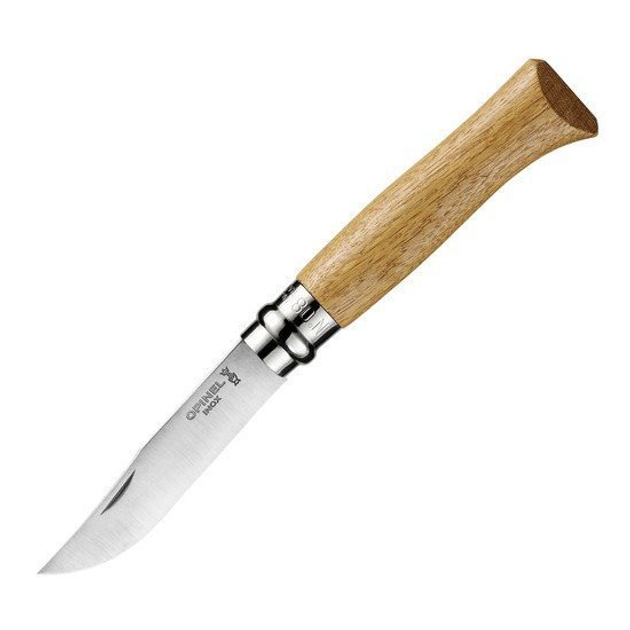 Нож Opinel №8 VRI, дуб, упаковка (002021) - изображение 1