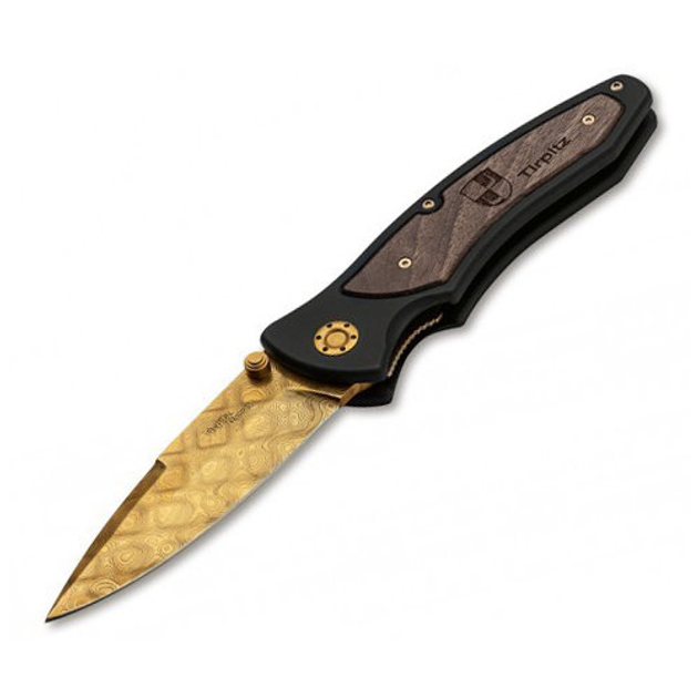 Ніж Boker Tirpitz Damascus Gold (110194DAM) - изображение 1