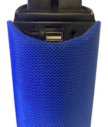 Портативная Bluetooth колонка TG113 Синяя Aurora - изображение 3