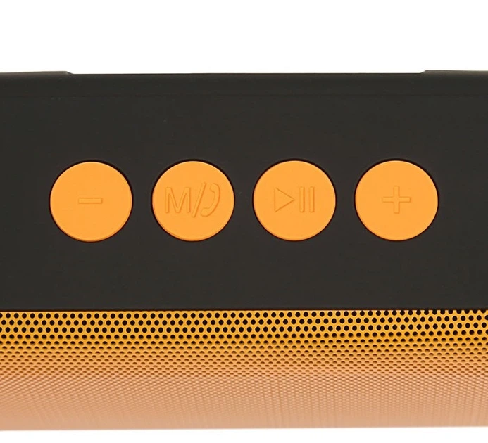 Bluetooth портативная колонка HDY-555 YCW оранжевая Aurora - изображение 4