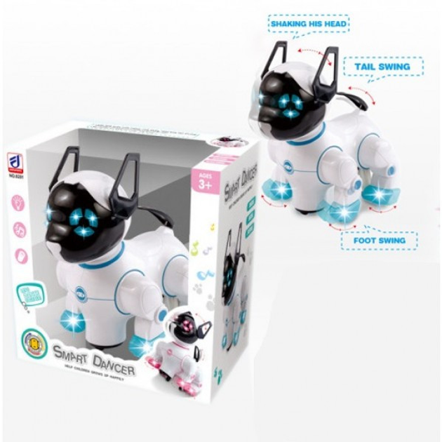 Интерактивный робот собака Smart Dancer голубой – низкие цены, кредит ...