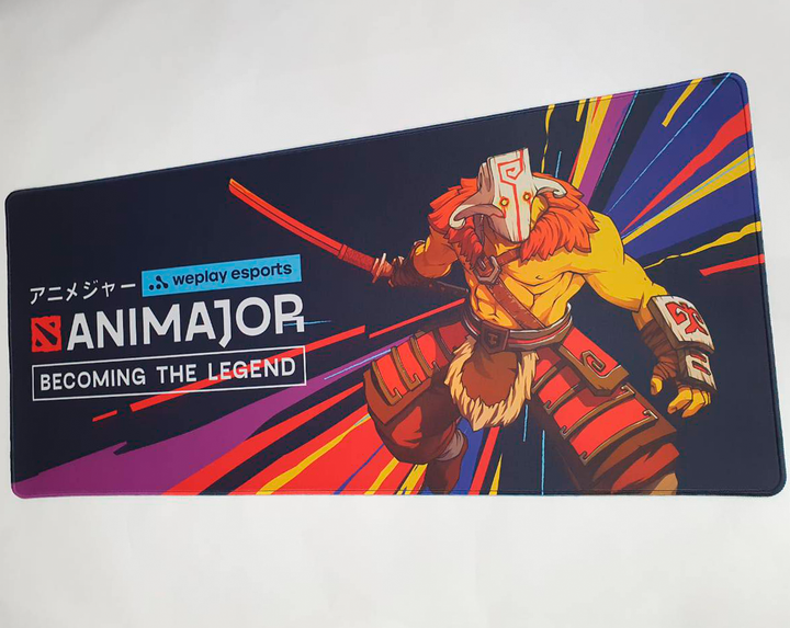 Игровая поверхность ANIMAJOR Dota 2 Juggernaut 900х400х4 мм (ES000033) - изображение 3