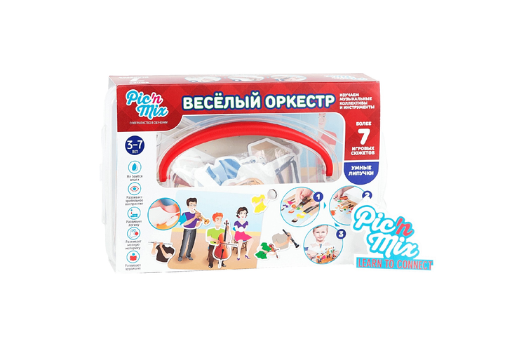 Развивающая игра Pic`N`Mix (Пик'нМикс) «Умные липучки – Веселые фрукты»