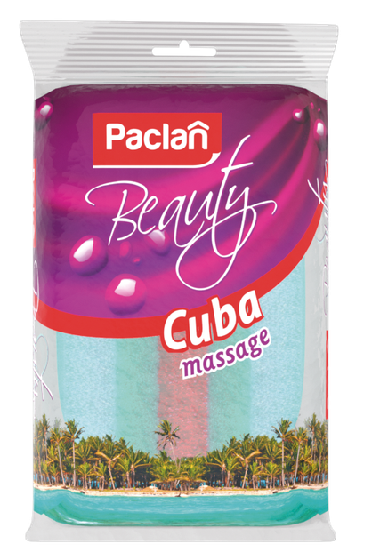 Упаковка губок для тіла Paclan CUBA масажна 2 шт. (5900942131143) - Фото 2 Упаковка губок для тіла Paclan CUBA масажна 2 шт. (5900942131143) - зображення 2