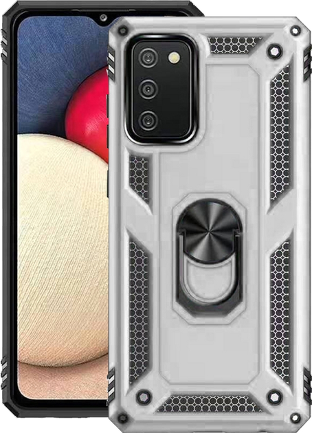 Панель BeCover Military для Samsung Galaxy A02s SM-A025 / A03s SM-A037 / M02s SM-M025 Silver від Rozetka на платформі USKIDKA Акція на Панель BeCover Military для Samsung Galaxy A02s SM-A025 / A03s SM-A037 / M02s SM-M025 Silver від Rozetka