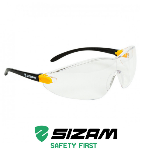 Очки защитные открытого типа 2750 Sizam I-Max прозрачные 35049 - изображение 1