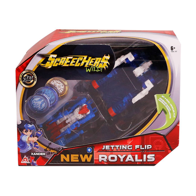 Дикий скричер машинка трансформер SCREECHERS WILD S2 L2 - РОЯЛИС (EU684301) - изображение 7