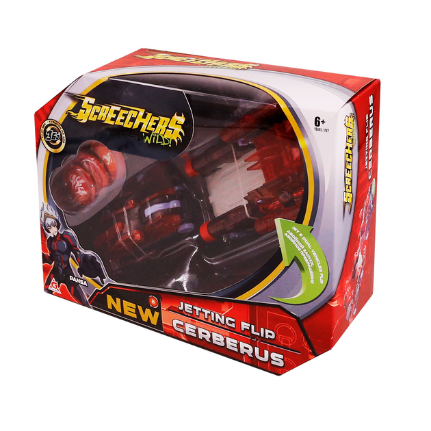 Дикий скричер машинка трансформер SCREECHERS WILD S2 L2 - ЦЕРБЕР (EU684302) - изображение 9