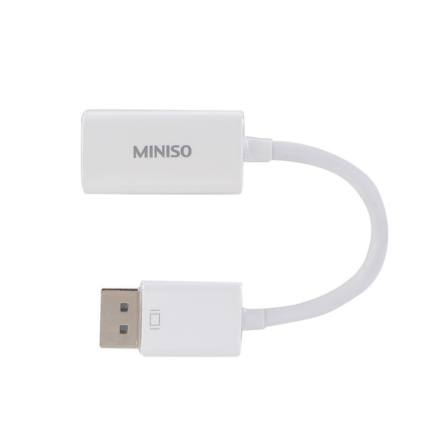 Адаптер MINISO DisplayPort Male - HDMI Female 10 см, HD 1080P, для Apple  Mac Білий (0500008831) – низькі ціни, кредит, оплата частинами в  інтернет-магазині ROZETKA | Купити в Україні: Києві, Харкові, Дніпрі,  Одесі, Запоріжжі, Львові