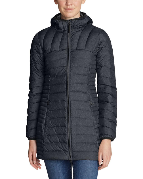 Eddie Bauer Woman Astoria Hooded Down Parka Dk Charcoal Htr M Eddie Store ROZETKA