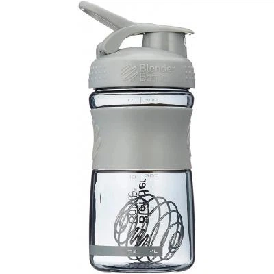 Шейкер спортивный BlenderBottle SportMixer 590ml Grey ORIGINAL (SM 20oz Grey) - Фото 4 Шейкер спортивный BlenderBottle SportMixer 590ml Grey ORIGINAL (SM 20oz Grey) - изображение 4