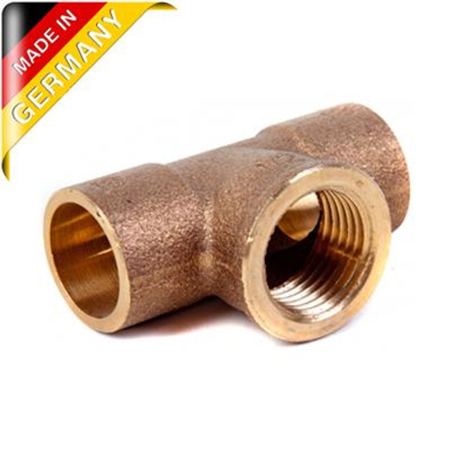 Тройник бронзовый SANHA 28x1" внутр. резьба – фото, отзывы ...