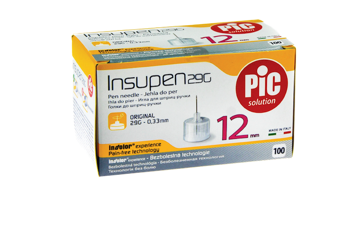 Иглы Инсупен 12мм для шприц-ручек инсулиновых - Insupen 29G, 100 шт. - изображение 3