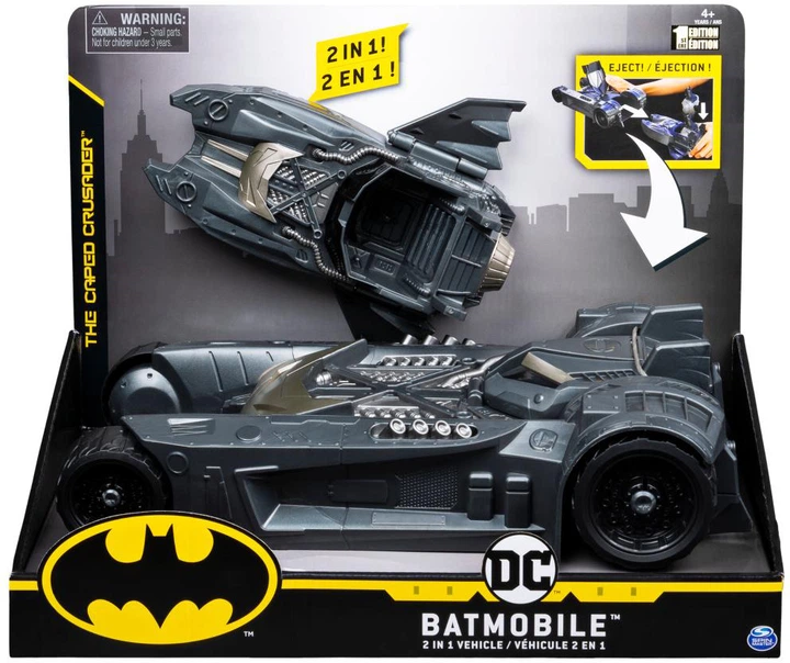 Ігровий набір Batman Batmobile 2 в 1 Машинка+човен 6055295 (778988762233) - зображення 7