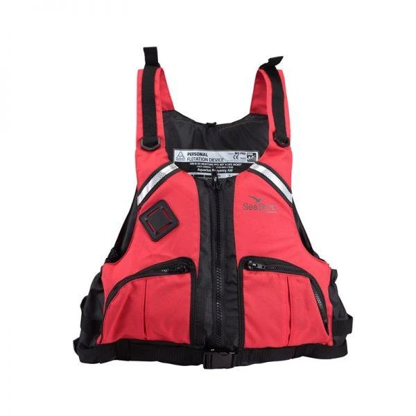Cпасательный жилет SeaBird Pro Vest XL red красный для каякинга - изображение 2