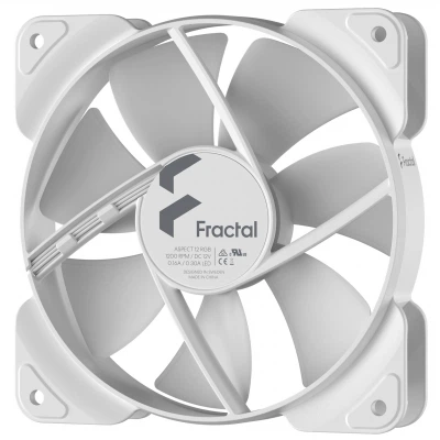 Кулер до корпусу Fractal Design Aspect 12 RGB White Frame (FD-F-AS1-1208) - Фото 4 Кулер до корпусу Fractal Design Aspect 12 RGB White Frame (FD-F-AS1-1208) - зображення 4