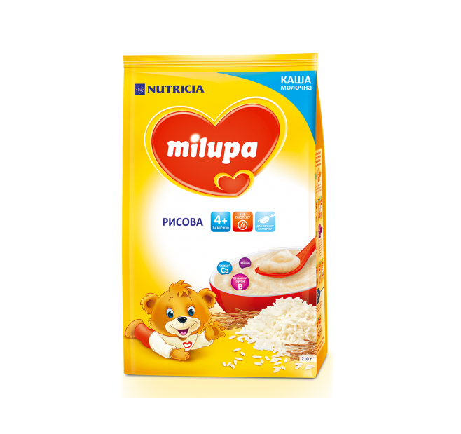 Каша молочна Milupa 023991 рисова (bc-345128) - Фото 1 Каша молочна Milupa 023991 рисова (bc-345128) - изображение 1