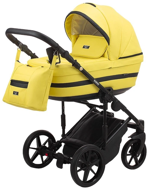 Коляска 2 в 1 Adamex Rimini ECO кожа 100% RI-234 - Фото 2 Коляска 2 в 1 Adamex Rimini ECO кожа 100% RI-234 - изображение 2