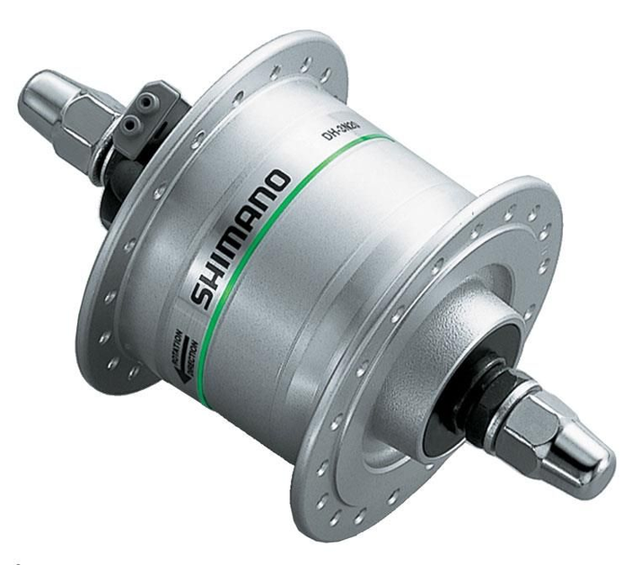 Динамо втулка shimano 3d32