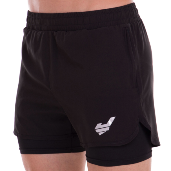 Шорты спортивные мужские JASON ST-3 2XL (52-54) Черные